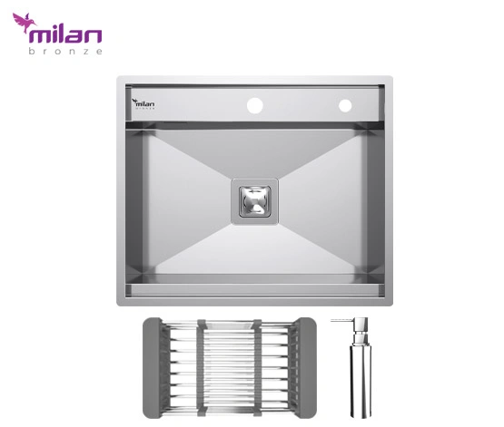 خرید سینک 4060S02 توکار استیل میلان