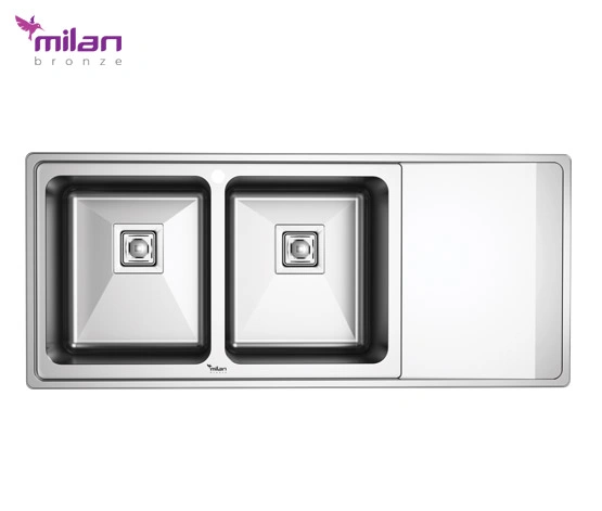خرید سینک 8010 توکار استیل میلان