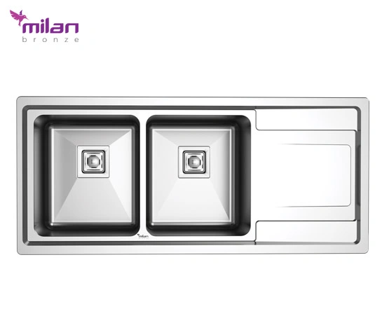 خرید سینک 8012 توکار استیل میلان