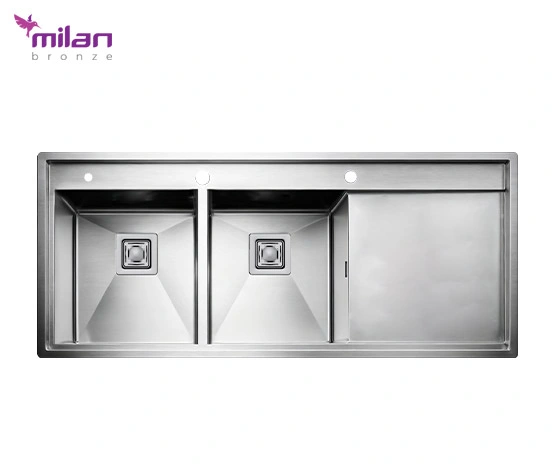 خرید سینک BS120 توکار استیل میلان